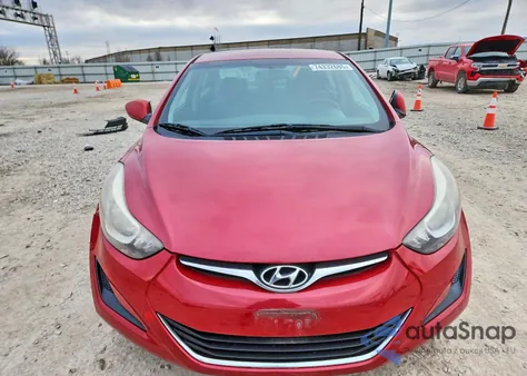 2014 Hyundai Elantra Se z USA, uszkodzony, nr VIN KMHDH4AE6EU195254